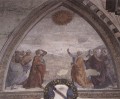 rencontre d’Auguste et de la Sibylle Renaissance Florence Domenico Ghirlandaio
